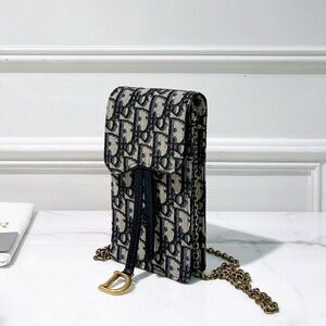 DIOR SADDLE PHONE BAG